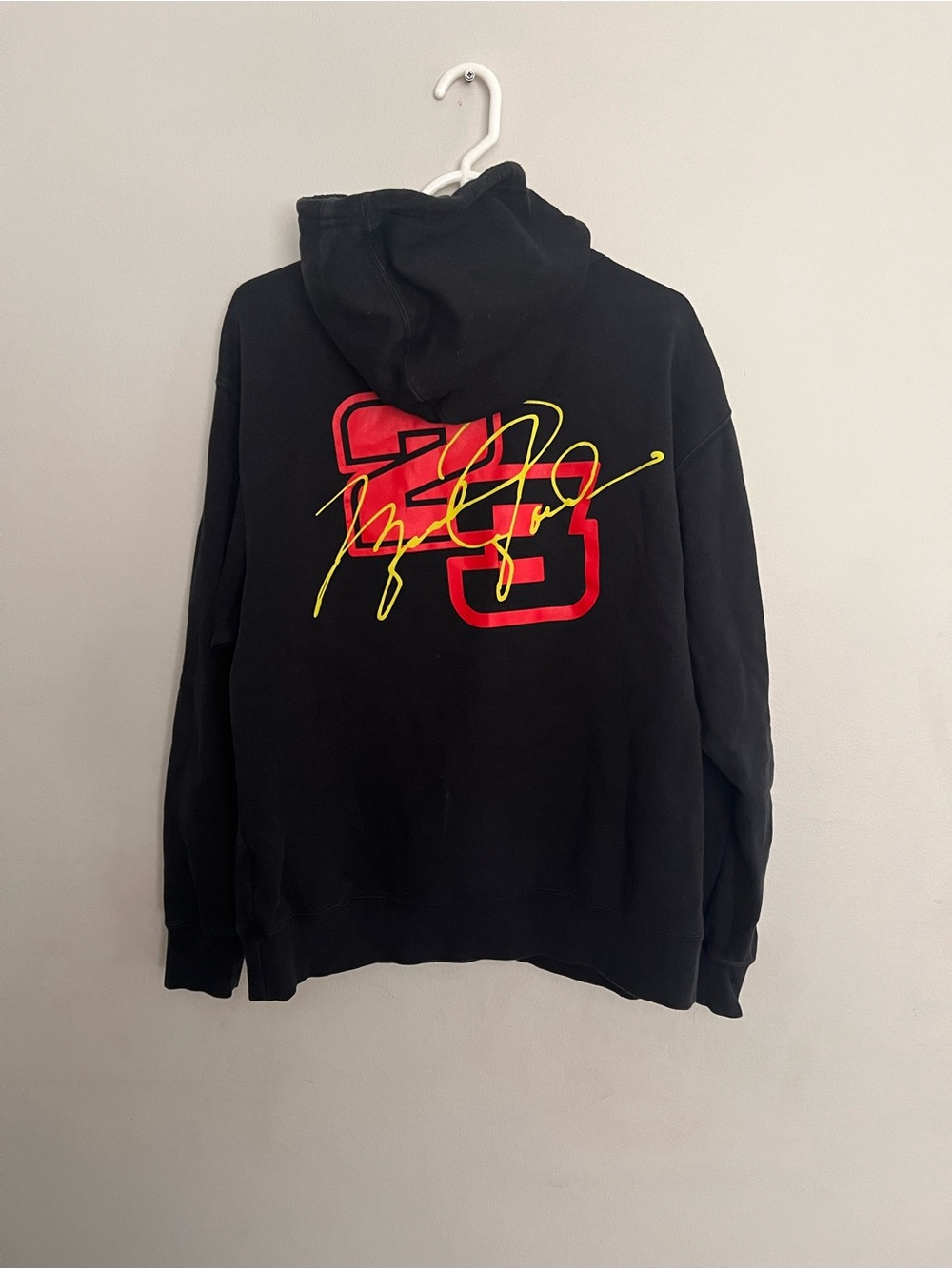 Nike Air Jordan DNA Hoodie Black Long Sleeve Sweatshirt Size Large - Picture 5 of 5